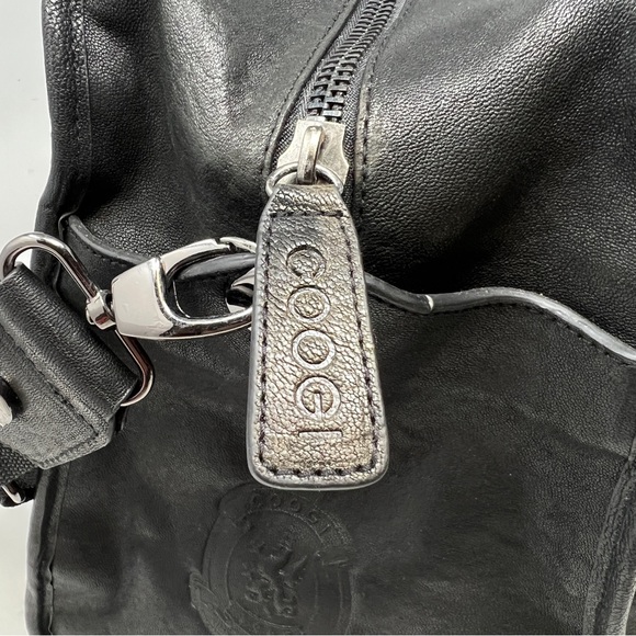 Coogi NWT Limited Edition (026 of 100) Black Leather Weekender Bag. - Picture 12 of 16